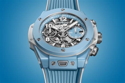 hublot big bang unico sky blue|hublot unico sapphire.